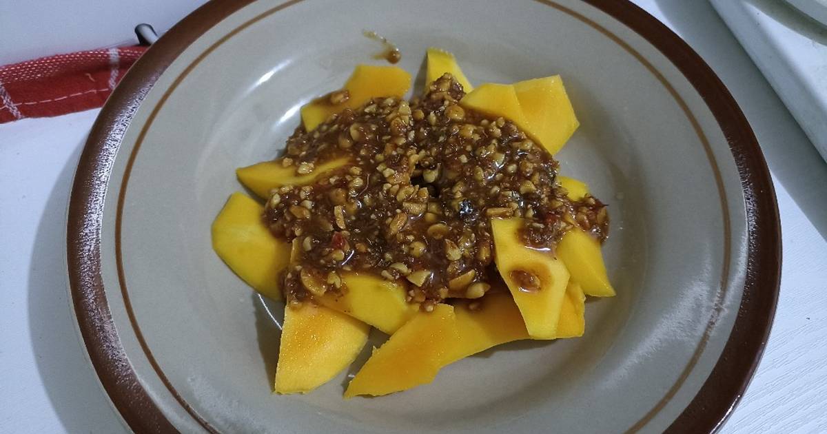 Resep Rujak Mangga Bumbu Kacang Oleh Septi St Cookpad