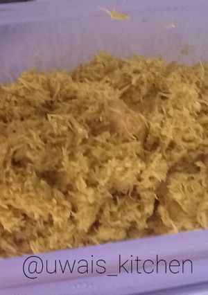 Foto resep Ayam serundeng bumbu racik instan