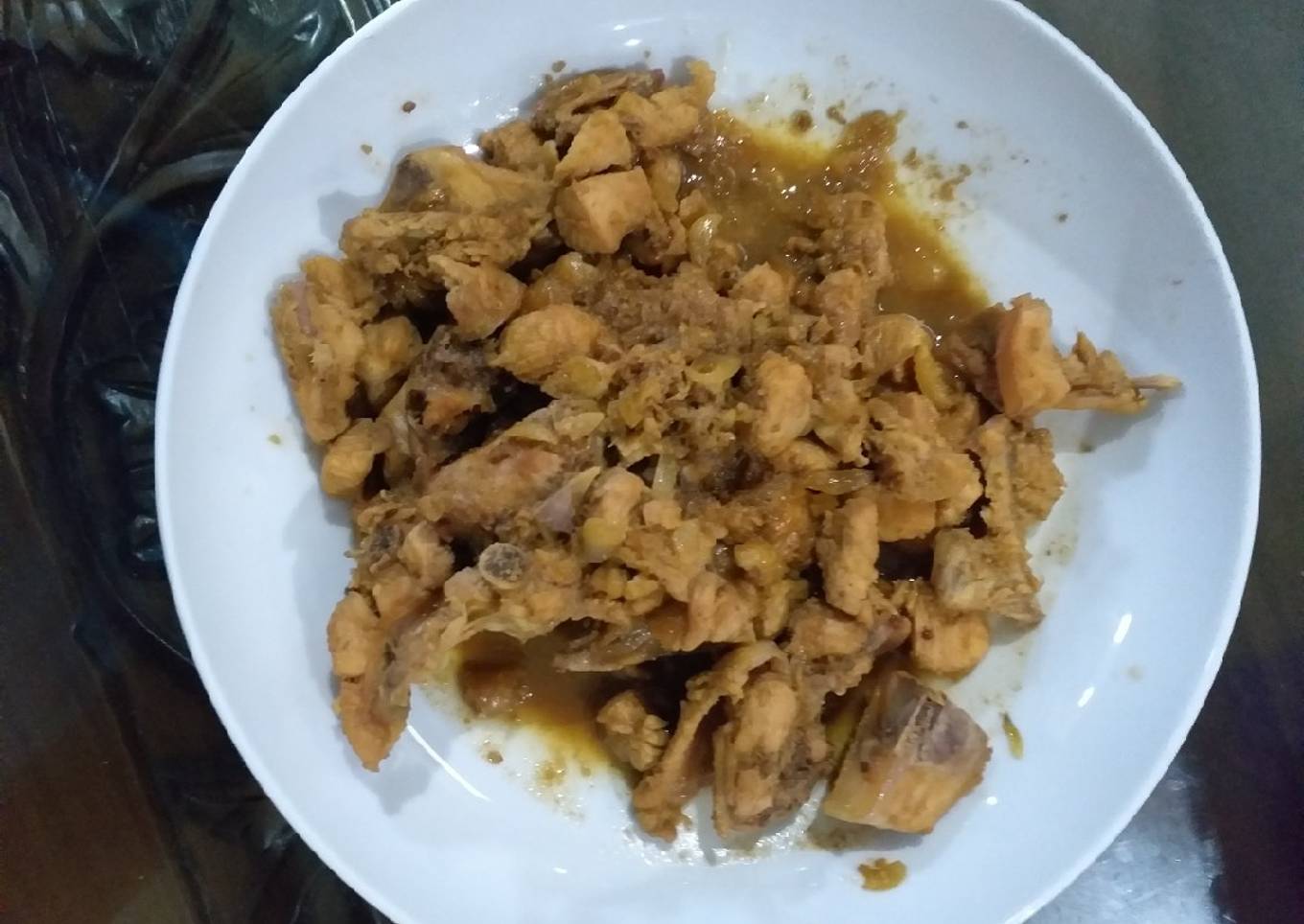 77. Sate ayam goreng