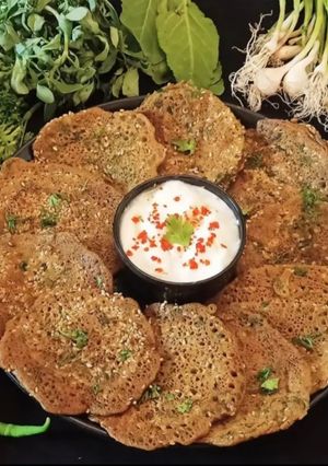 A picture of Bajri methi Chamchamiya.