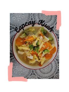 Foto resep Capcay Kuah