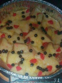 Foto resep Puding roti tawar panggang