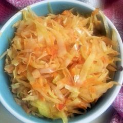 Fried Carrot and Cabbage A picture of Fried Carrot and Cabbage.