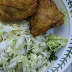 A picture of Quick cabbage slaw.