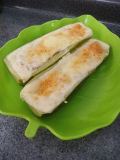 Una foto de Zapallo italiano relleno