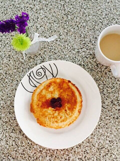 Una foto de Hotcakes sin harina