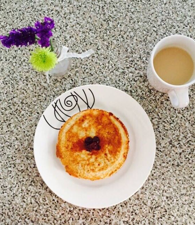 Una foto de Hotcakes sin harina