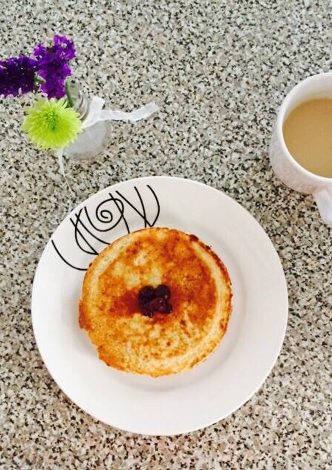 Una foto de Hotcakes sin harina