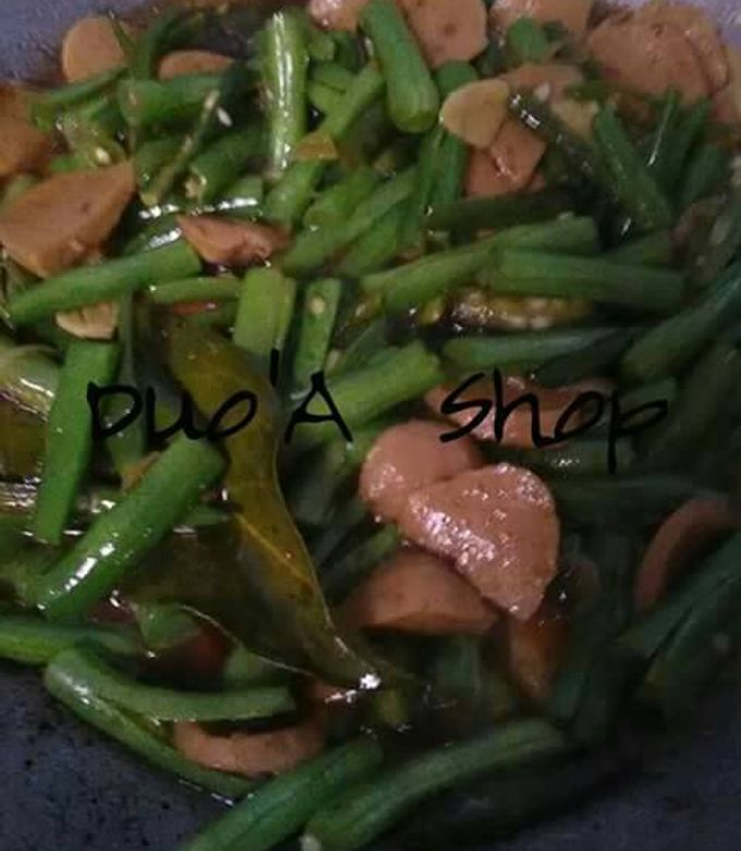 Foto resep Tumis buncis bakso cabe hijau