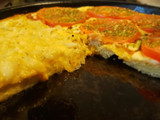 Fainá de Ricota a la pizza
