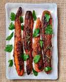 Zanahorias Tandoori Masala 🥕 🇮🇳 Zanahorias asadas, sazonadas en yogur natural especiado 🥕