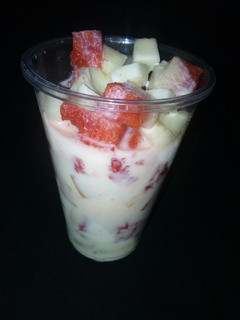 A picture of Fruits salad.