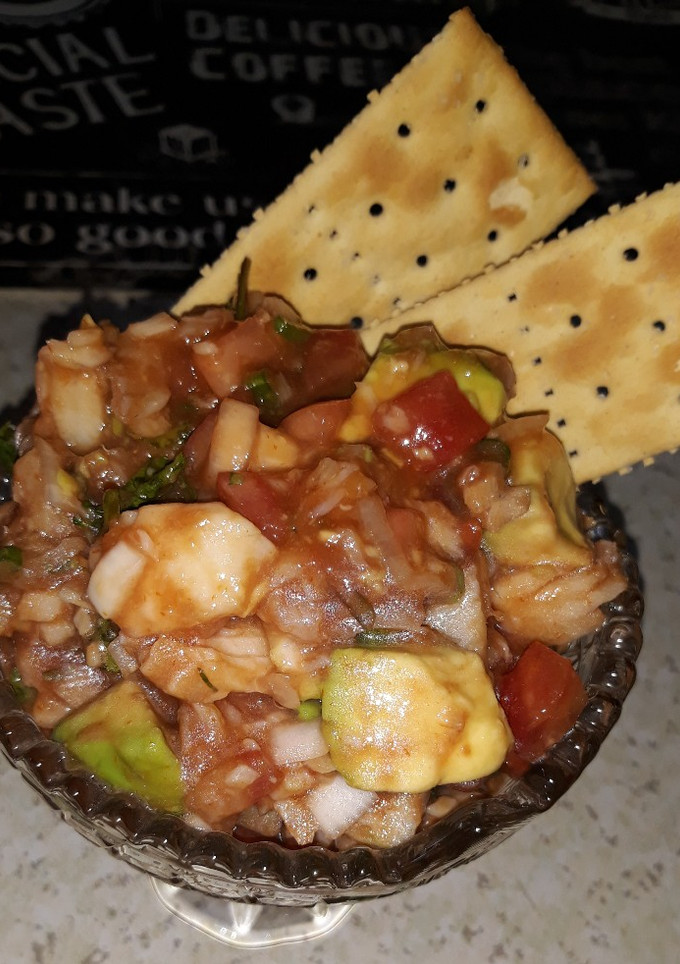 Una foto de Cóctel de pescado 😋
