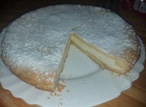 Una foto de Tarta de ricota fácil