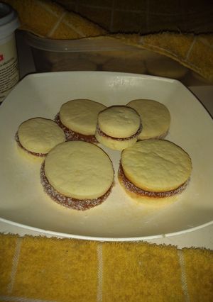 Una foto de Alfajores de maicena