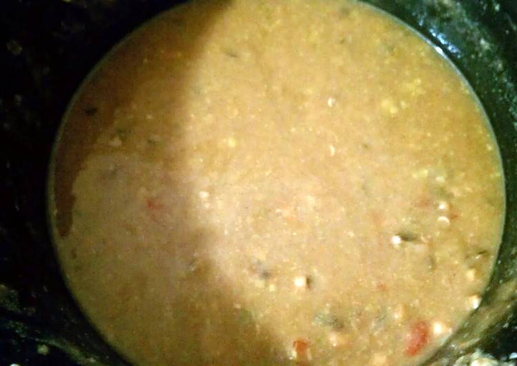 spicy black eyed pea soup