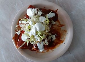 Una foto de Enchiladas dulces