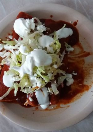 Una foto de Enchiladas dulces