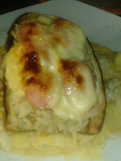 Una foto de Berenjenas rellenas