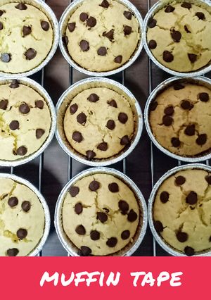 Foto resep Muffin tape topping chocochips