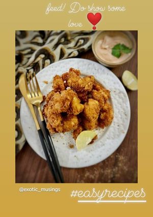 A picture of Popcorn Chicken.