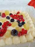 Tiramisù all'ananas e frutti di bosco