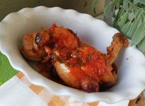 Foto di Pollo alla cacciatora super speziato