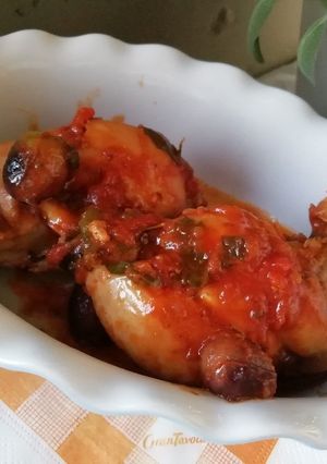Foto di Pollo alla cacciatora super speziato