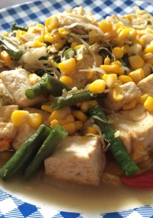 Foto resep Tumis Tahu Tauge dengan Jagung