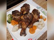 Gambar ayam drumstick cabe