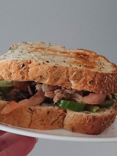 Una foto de Sándwich con pasta de atún