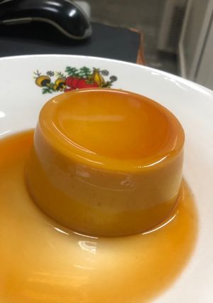 Una foto de Crema Catalana estilo cubano