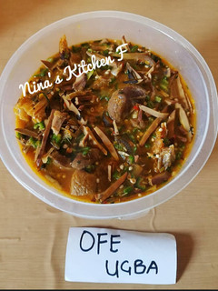 A picture of Ofe ugba.