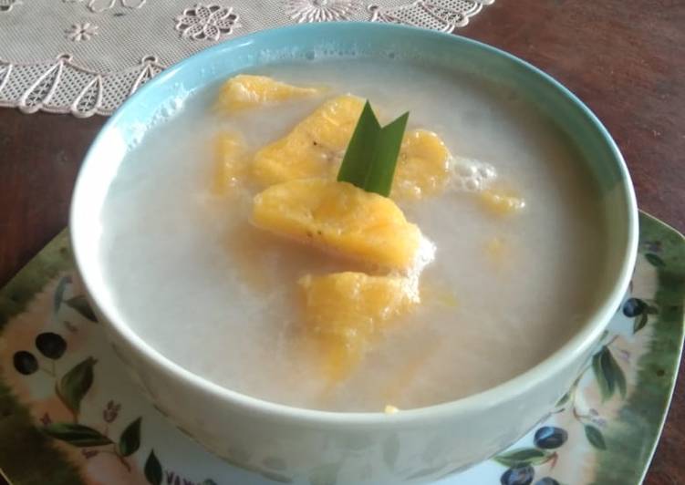 Langkah Mudah untuk Menyiapkan Kolak pisang🌸, Lezat