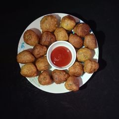 A picture of Bottle gourd pakoda.