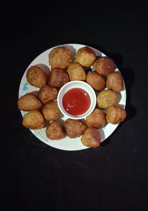 A picture of Bottle gourd pakoda.
