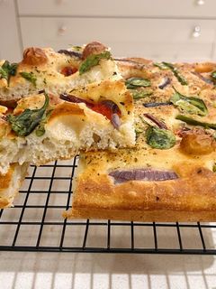 春季蔬菜佛卡夏 的食譜成品照片