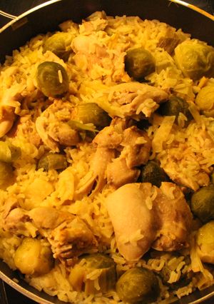 Una foto de Pollo a la mía (chapuseado)