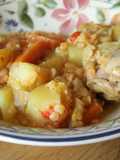 Pollo a la cacerola a presión y a la mía (bartola)