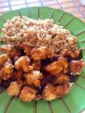 Pollo a la naranja (estilo comida China)