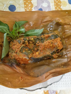 Foto resep Pepes ikan patin