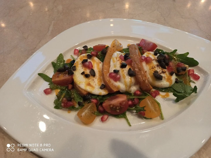Recipe Squash and mozzarella salad the Perfect Can spoil the tongue