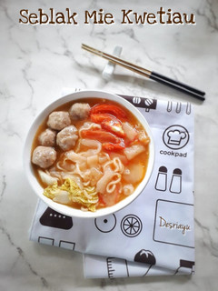 Foto resep Seblak Mie Kwetiau