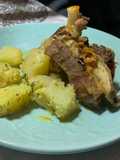 Costillas al Jugo con papas al Romero