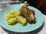 Costillas al Jugo con papas al Romero