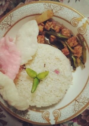 Foto resep Nasi goreng orek tempe