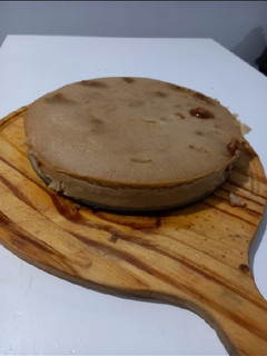 Una foto de Budín de pan con membrillo