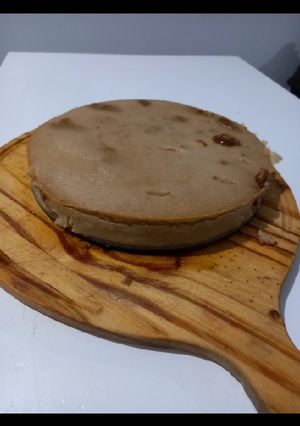 Una foto de Budín de pan con membrillo