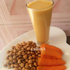 A picture of Carrot and Tiger Nut Juice 🥤.