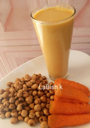 A picture of Carrot and Tiger Nut Juice 🥤.